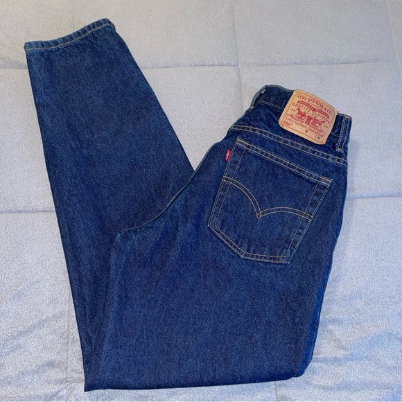 Levi’s 550 relaxed fit tapered leg jean size M - Picture 2 of 9